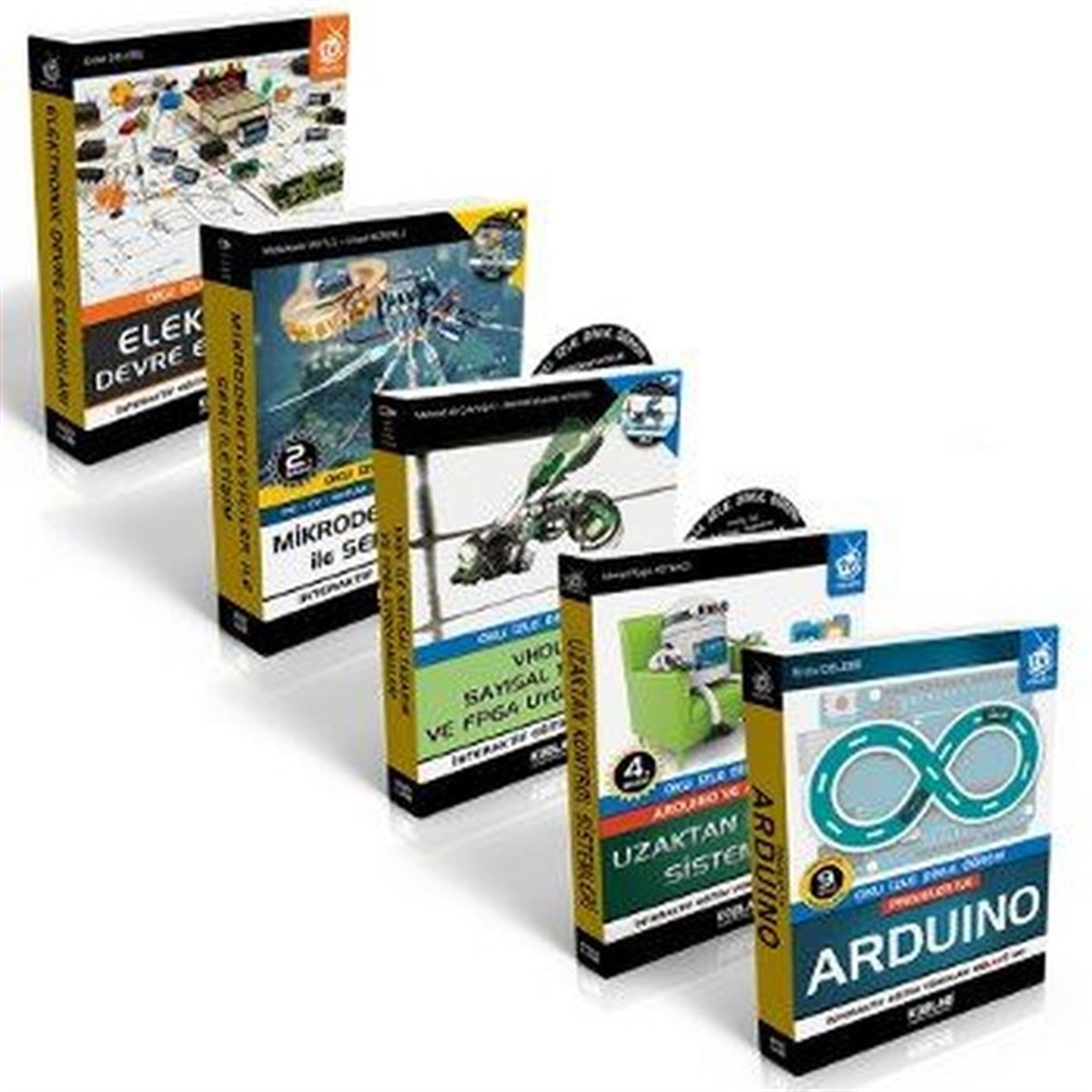 KomisyonBilgisayar KitaplarıElektronik Eğitim Seti 2-5 Kitap Takım