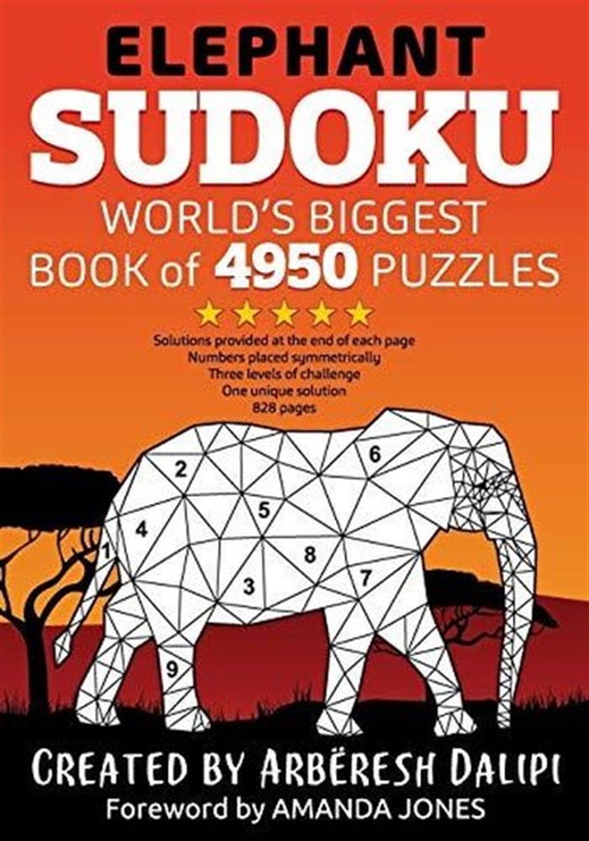 Arberesh DalipiGeneral InterestElephant Sudoku World Biggest Book of 4950 Puzzles