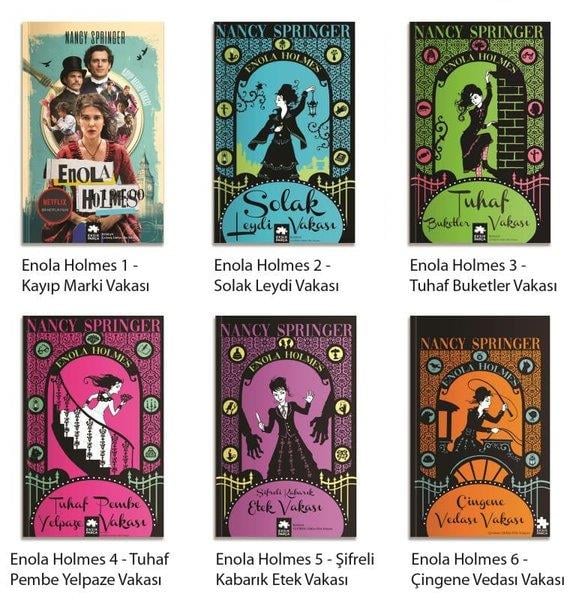 Nancy SpringerPolisiye Romanlar & Cinayet RomanlarıEnola Holmes Serisi Seti - 6 Kitap Takım