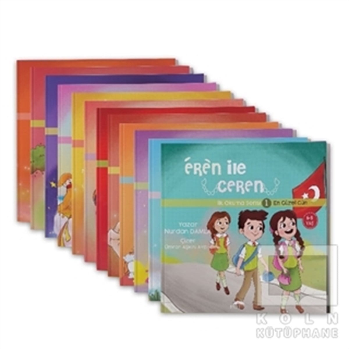 Nurdan DamlaÇocuk Hikaye KitaplarıEren İle Ceren İlk Okuma Serisi (12 Kitap Takım)
