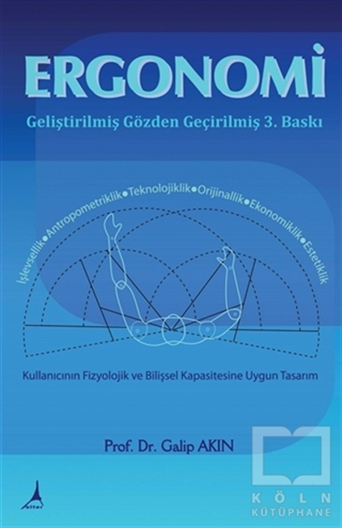 Galip AkınSosyal Bilimler KitaplarıErgonomi / İşlevsellik - Antropometriklik - Teknolojiklik - Orjinallik - Ekonomiklik - Estetiklik