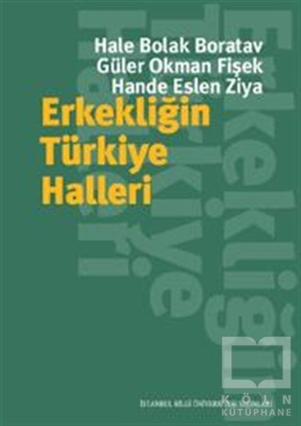 Hale Bolak BoratavDiğerErkekliğin Türkiye Halleri
