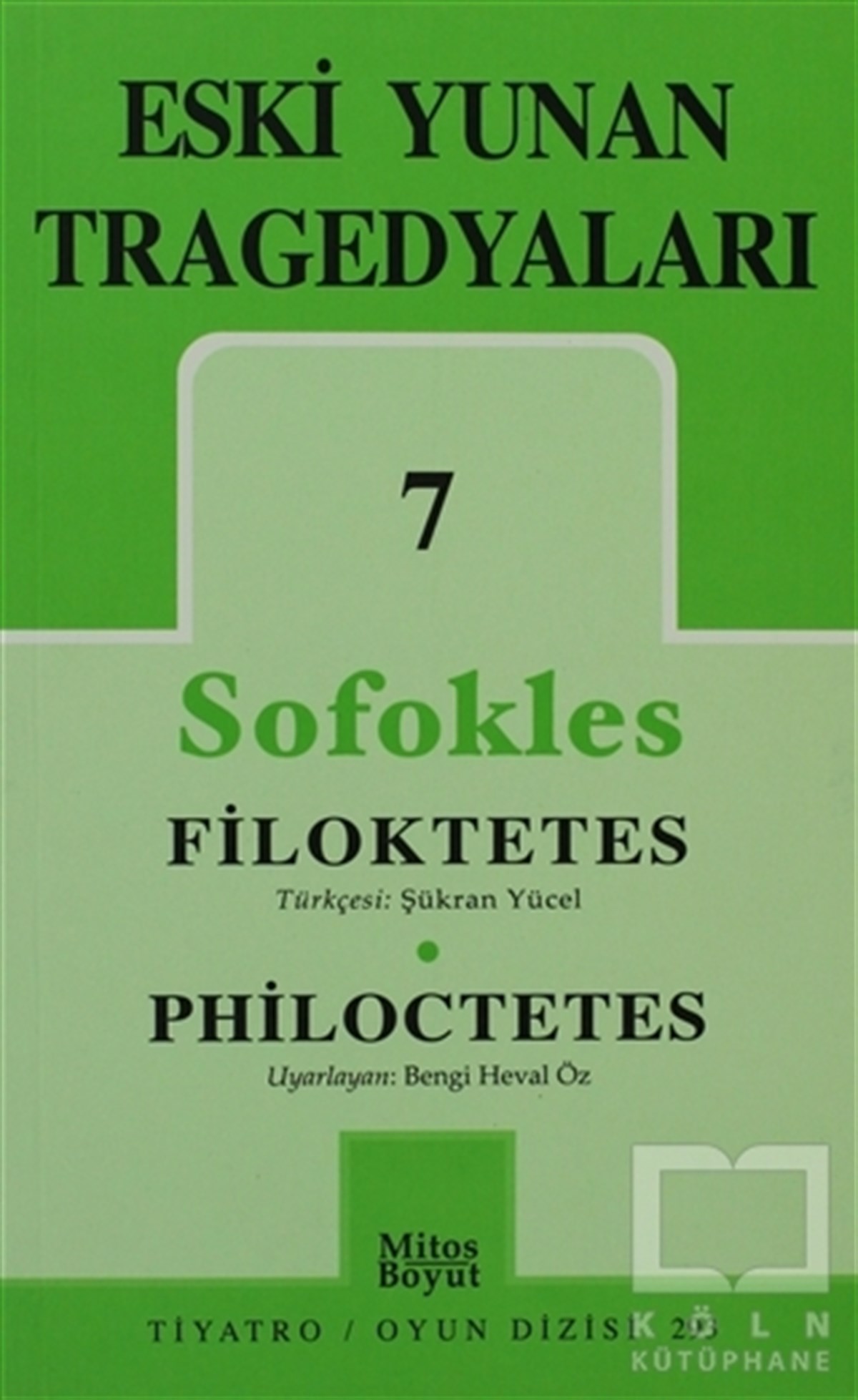 SofoklesSenaryoEski Yunan Tragedyaları 7