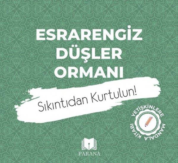 Emine YıldızgilDiğerEsrarengiz Düşler Ormanı - Yetişkinlere Mandala Kitabı