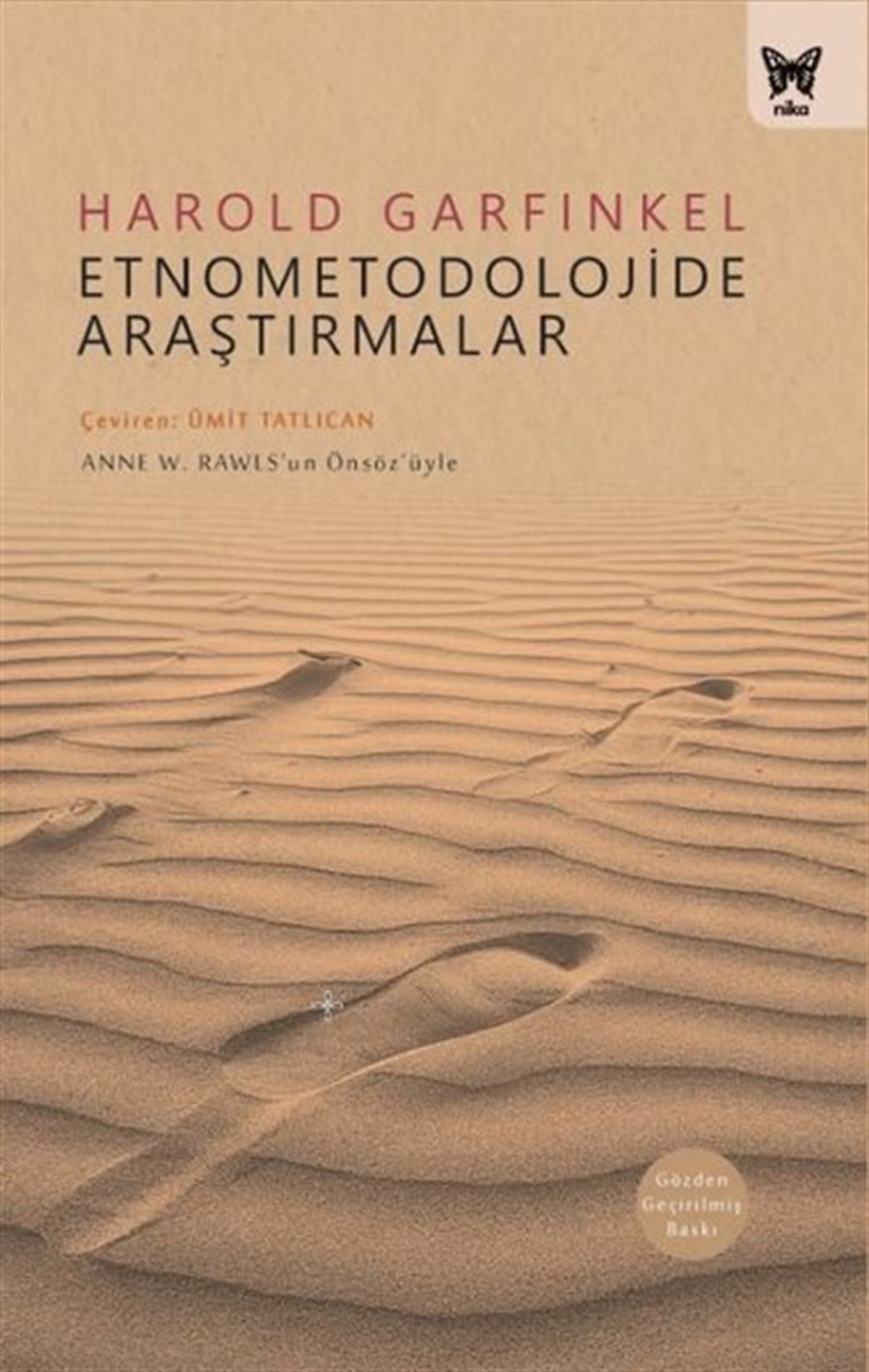 Harold GarfinkelSosyoloji KitaplarıEtnometodolojide Araştırmalar
