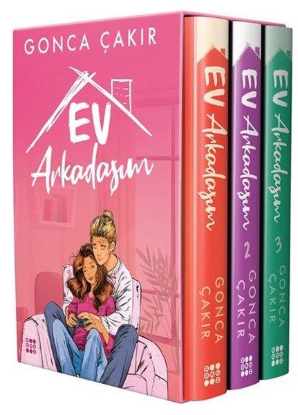 Gonca ÇakırAşk Kitapları & Aşk RomanlarıEv Arkadaşım Seti - 3 Kitap Takım - Kutulu