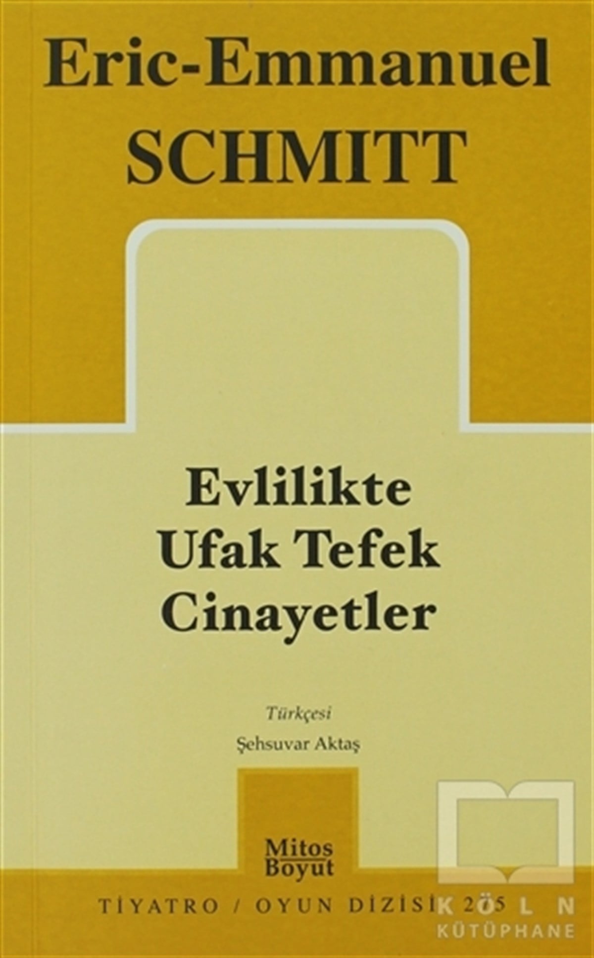 Eric-Emmanuel SchmittSenaryoEvlilikte Ufak Tefek Cinayetler