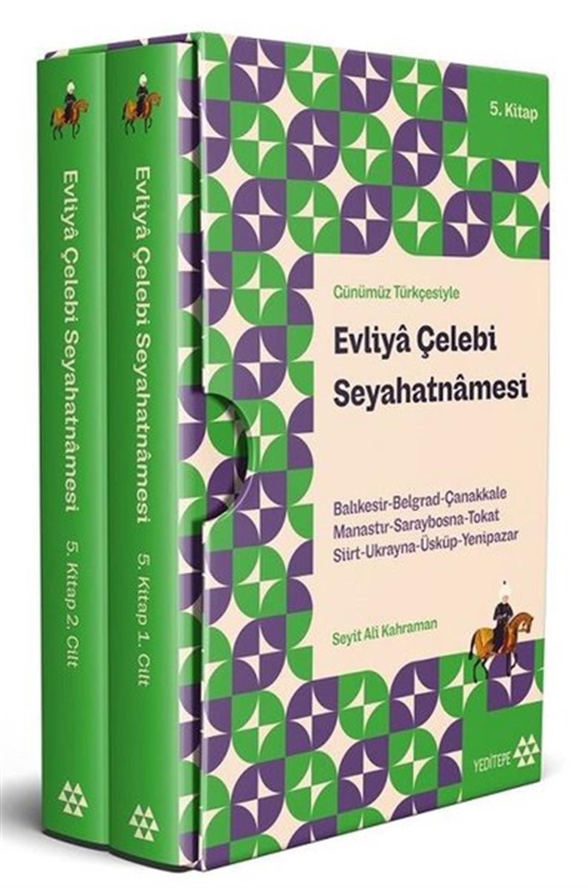 Evliya ÇelebiGezi Rehberi KitaplarıEvliya Çelebi Seyahatnamesi 5.Kitap - 2 Cilt - Kutulu