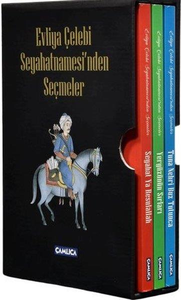 Evliya ÇelebiKent Rehberi KitaplarıEvliya Çelebi Seyahatnamesi'nden Seçmeler Seti - 3 Kitap Takım