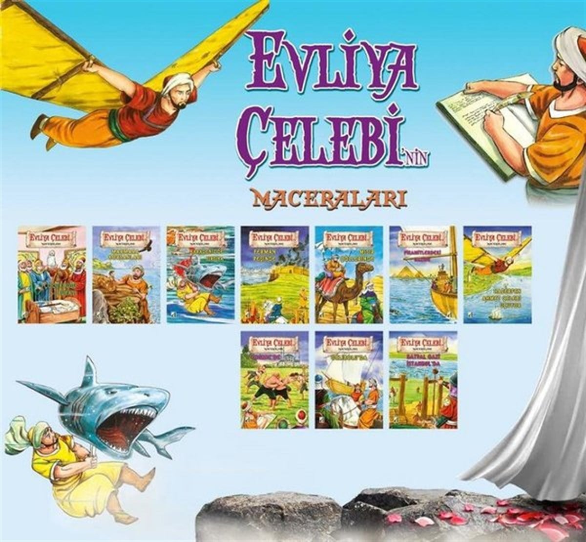 İsmail BilginOkul Öncesi Masal KitaplarıEvliya Çelebi'nin Maceraları - 10 Kitap Takım
