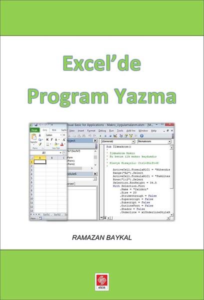 Ramazan BaykalDigerExcel'de Program Yazma