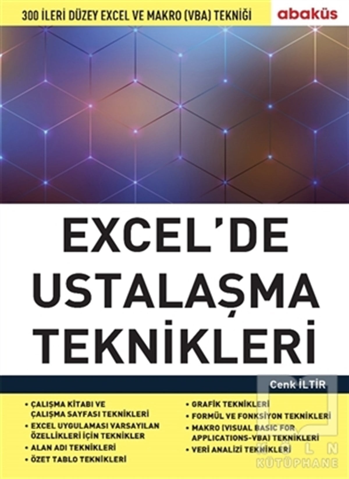 Cenk İltirBaşvuru KitaplarıExcel'de Ustalaşma Teknikleri
