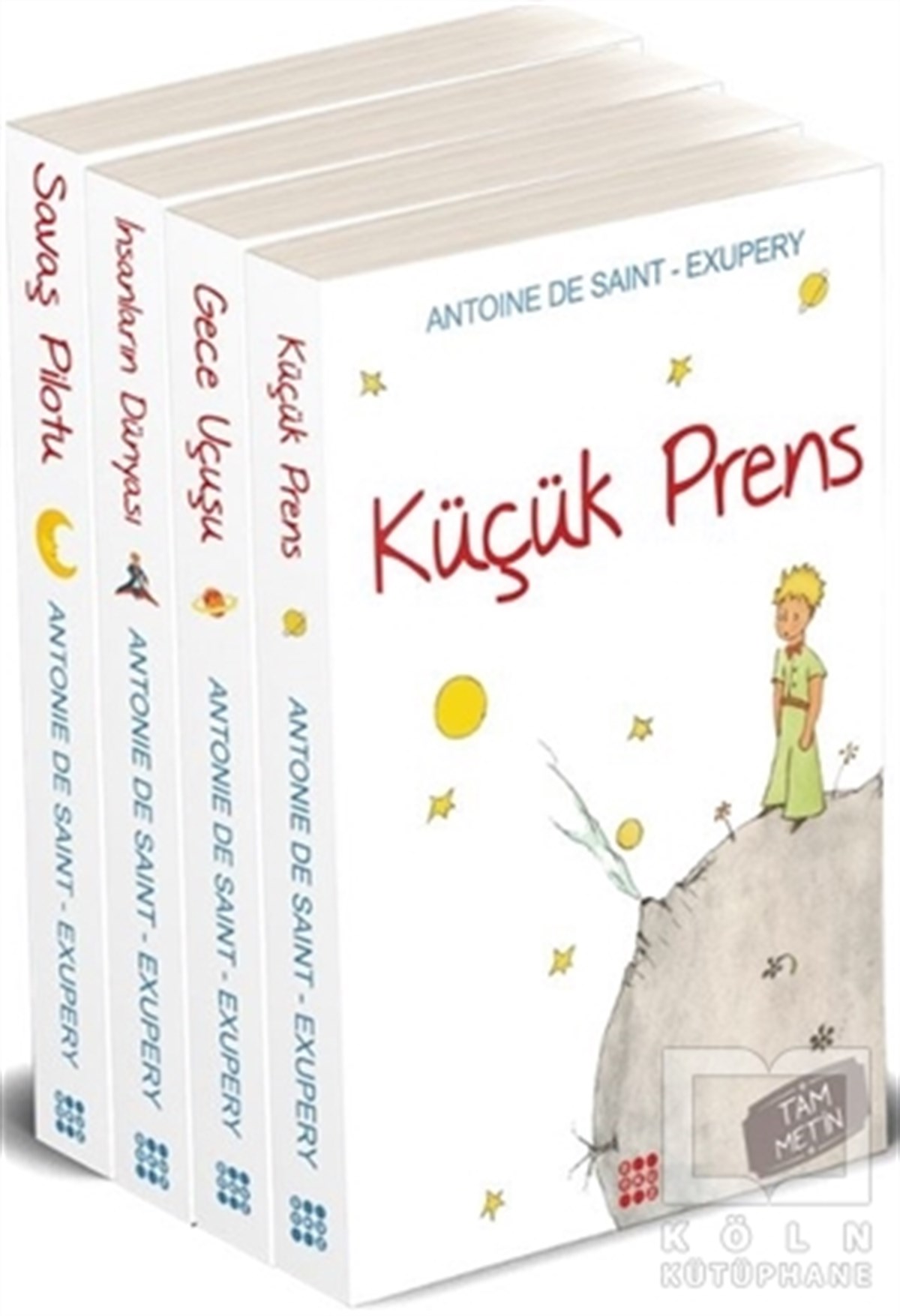 Antoine de Saint-ExuperyRoman-ÖyküExupery 4’lü Set (4 Kitap Takım)