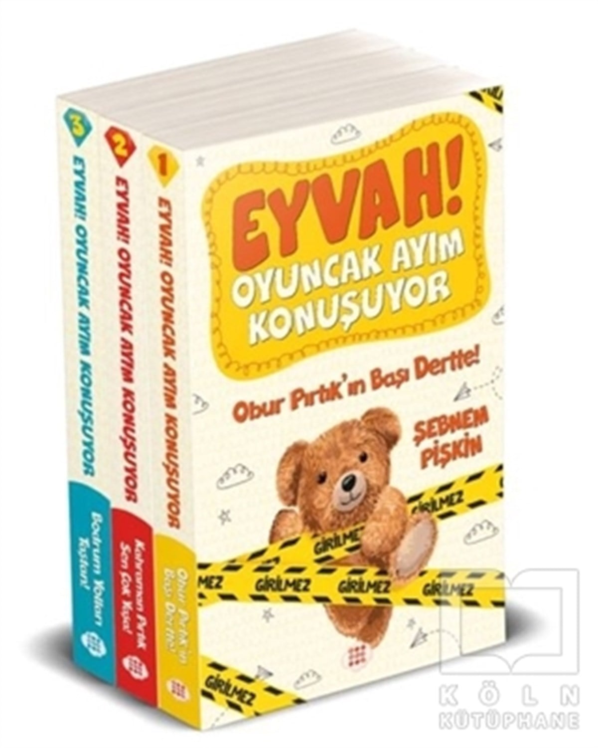 Şebnem PişkinÇocuk Hikaye KitaplarıEyvah! Oyuncak Ayım Konuşuyor Set (3 Kitap Takım)