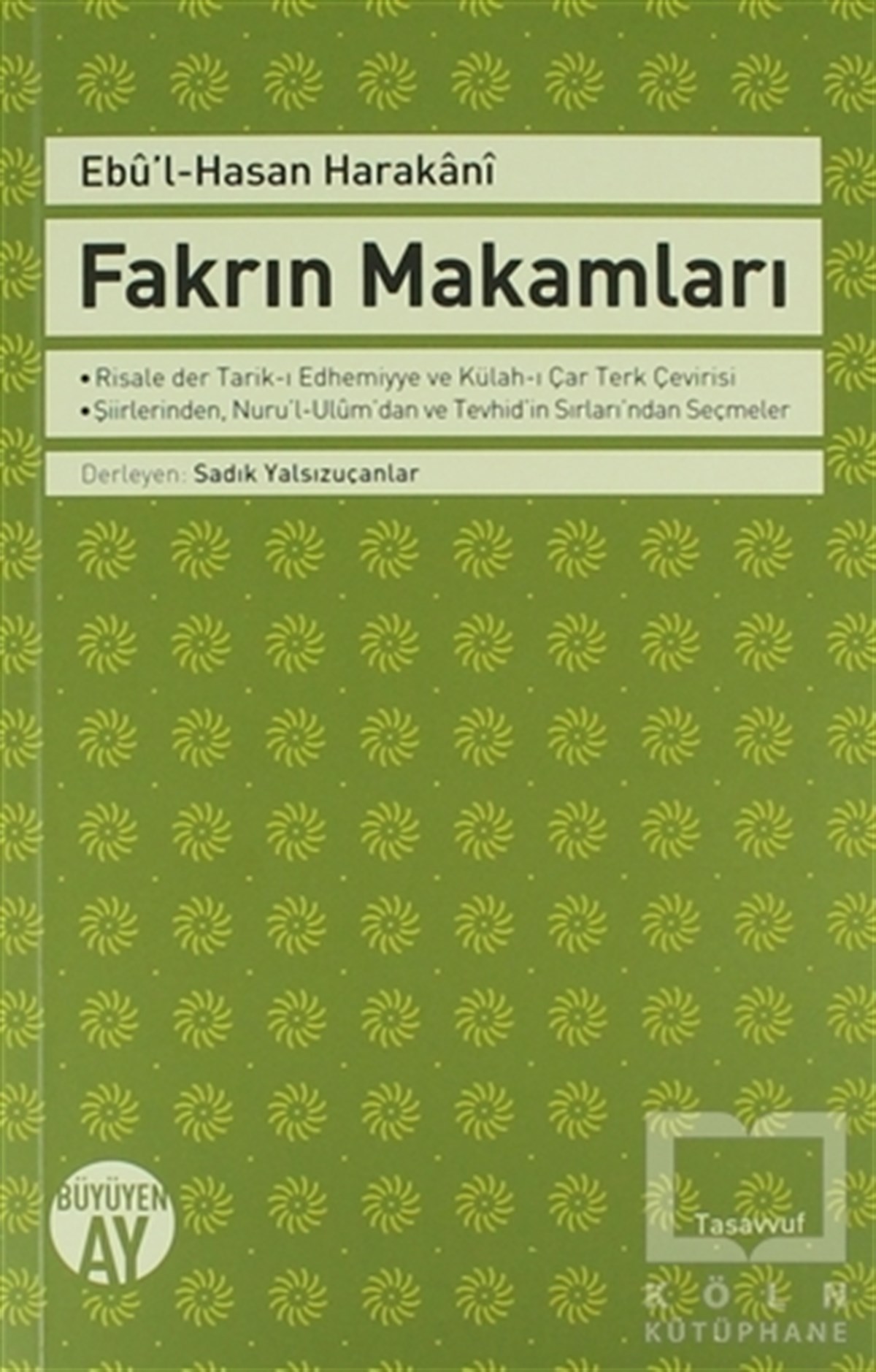 Ebu'l-Hasan HarakaniTasavvuf - Mezhepler - TarikatlarFakrın Makamları
