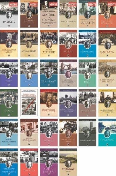 Falih Rıfkı AtayTürkiye ve Cumhuriyet Tarihi KitaplarıFalih Rıfkı Atay Tüm Kitapları Seti - 34 Kitap Takım