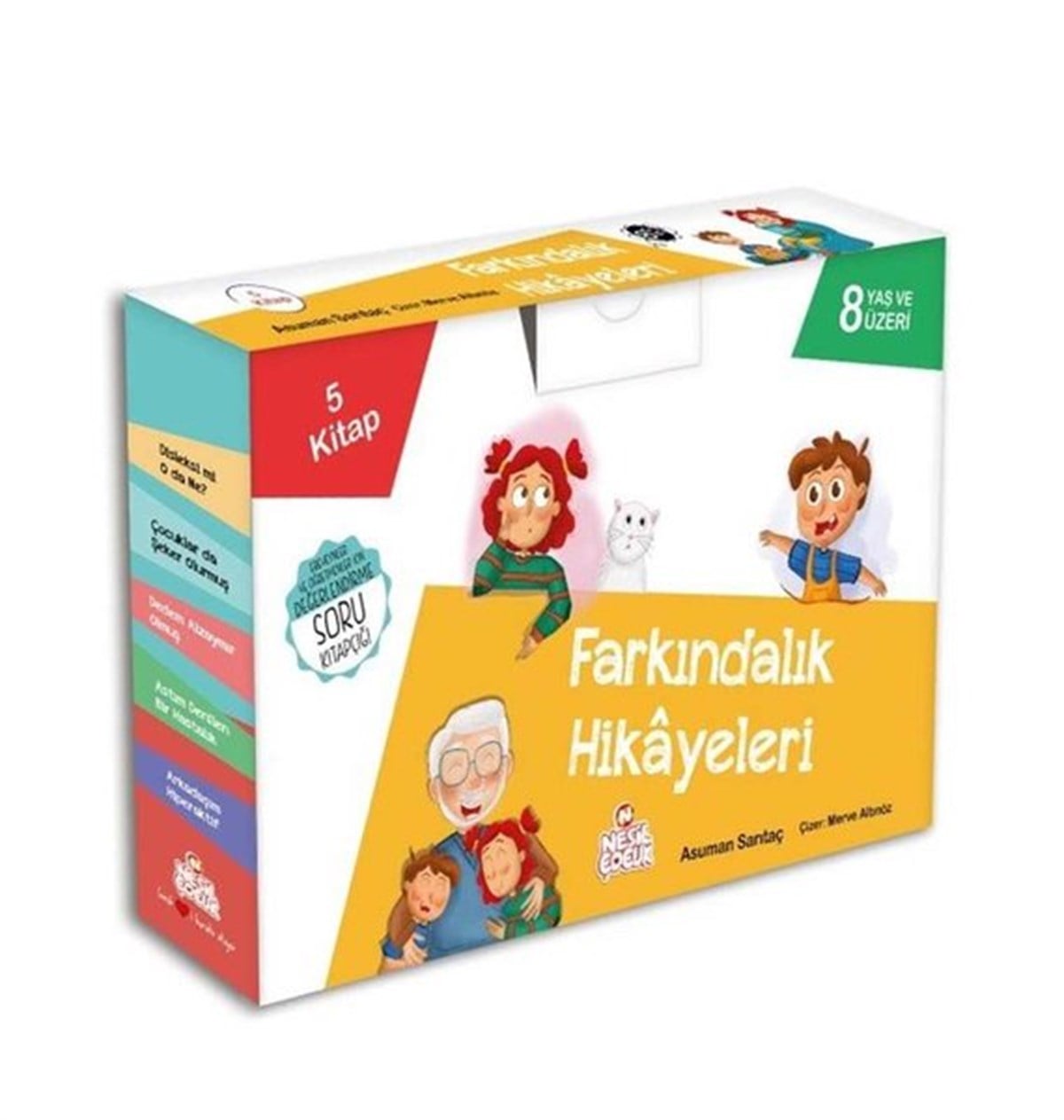 Asuman SarıtaçÇocuk Gençlik RomanlarıFarkındalık Hikayeleri Seti - 5 Kitap Takım