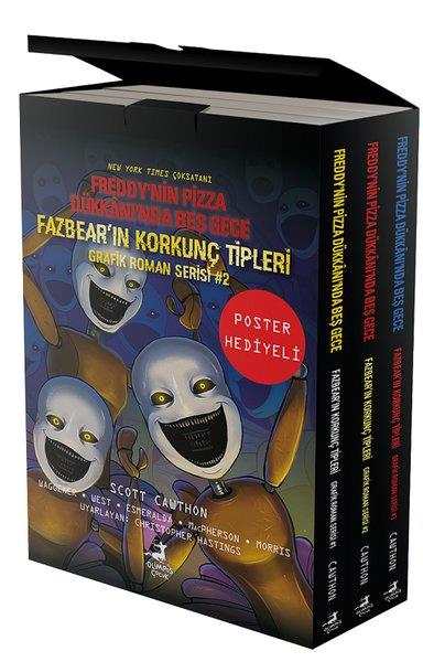 Scott CawthonFantastik / Bilim KurguFazbear'ın Korkunç Tipleri Çizgi Roman Seti - 3 Kitap Takım