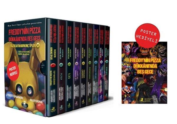 Scott CawthonFantastik / Bilim KurguFazbear'ın Korkunç Tipleri Seti - 9 Kitap Takım - Poster Hediyeli Kutulu