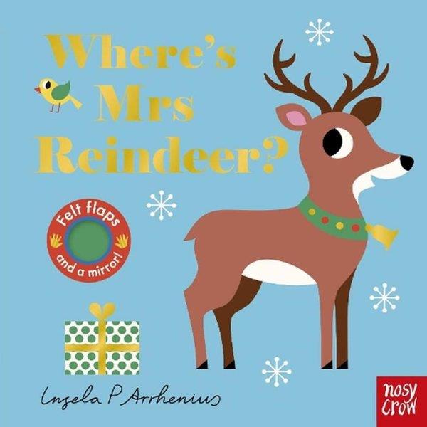 KolektifPreschoolFelt Flaps Where'S Mrs Reindeer?