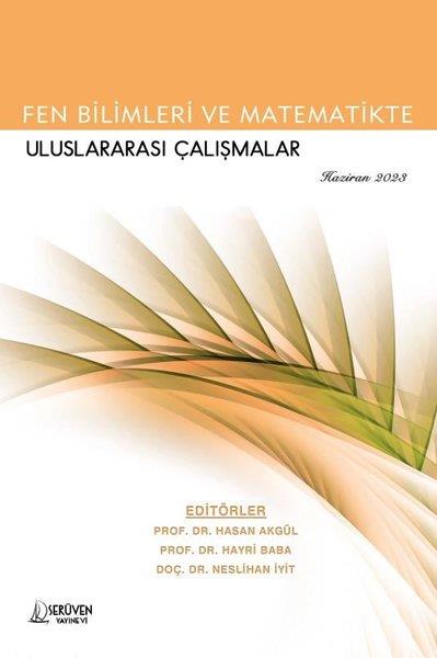 KolektifMatematikFen Bilimleri ve Matematikte Uluslararası Çalışmalar - Haziran 2023