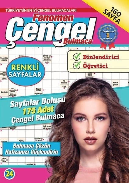 KolektifBilmece & Bulmaca KitaplarıFenomen Çengel Bulmaca 24