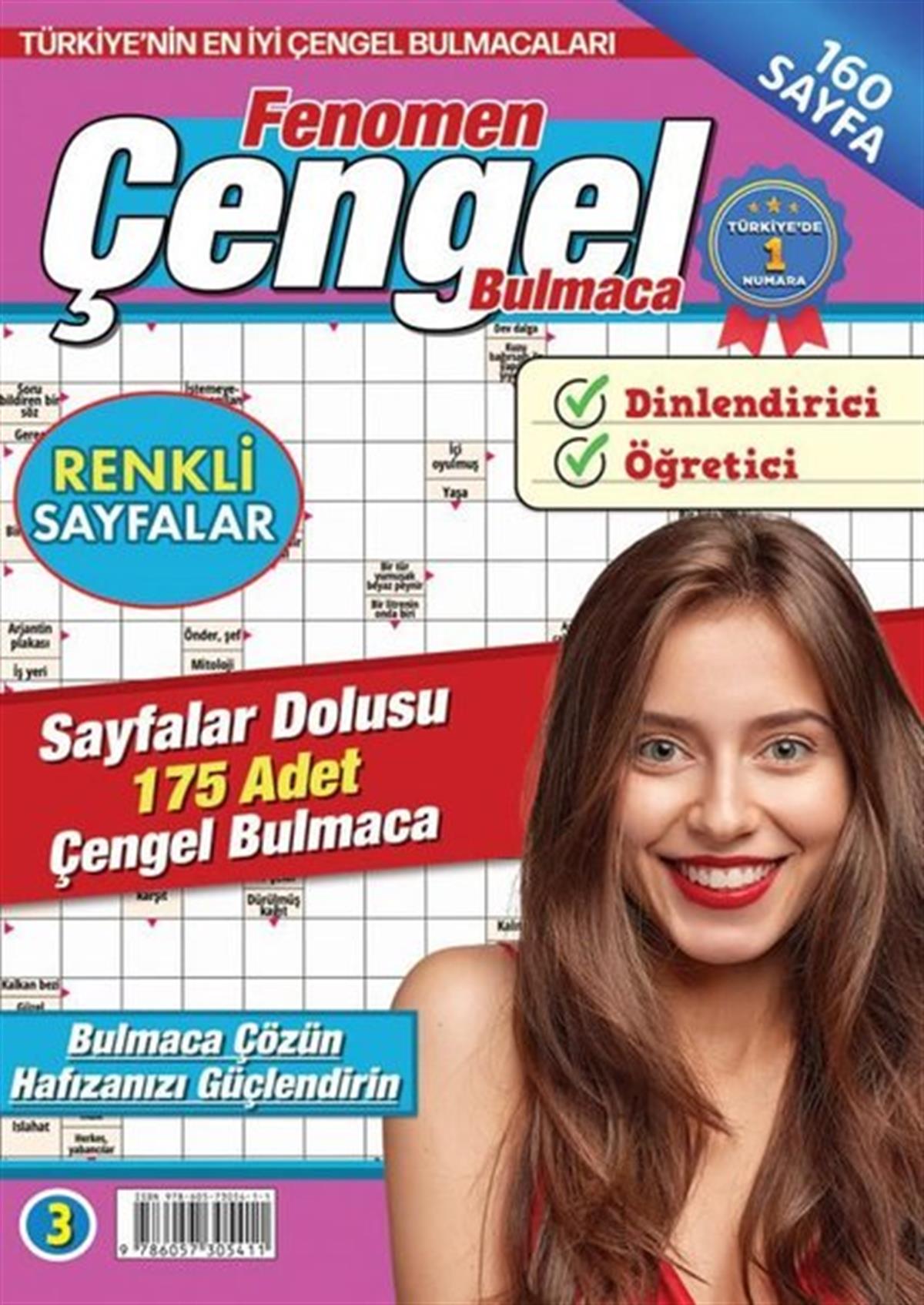 Köln KütüphaneBilmece & Bulmaca KitaplarıFenomen Çengel Bulmaca - 3