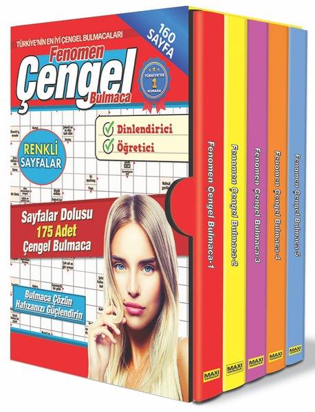 KolektifBilmece & Bulmaca KitaplarıFenomen Çengel Bulmaca Seti - 5 Kitap Takım