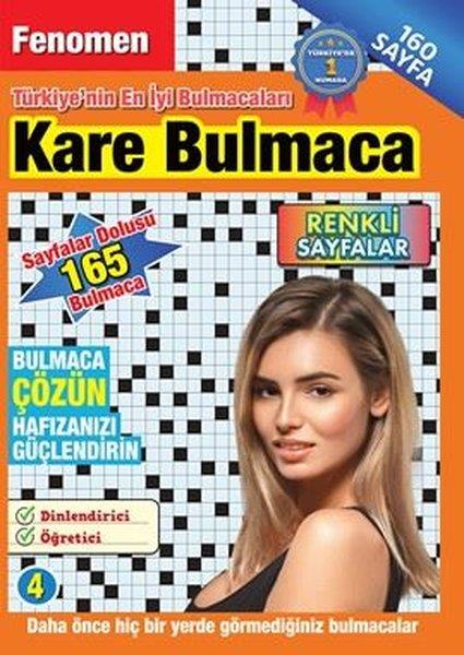 KolektifBilmece & Bulmaca KitaplarıFenomen Kare Bulmaca 4