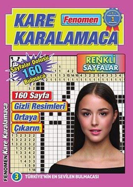 KolektifBilmece & Bulmaca KitaplarıFenomen Kare Karalamaca 3