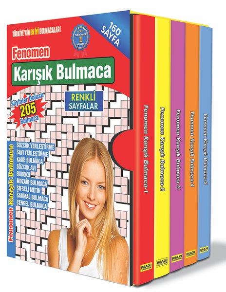 KolektifBilmece & Bulmaca KitaplarıFenomen Karışık Bulmaca Seti - 5 Kitap Takım