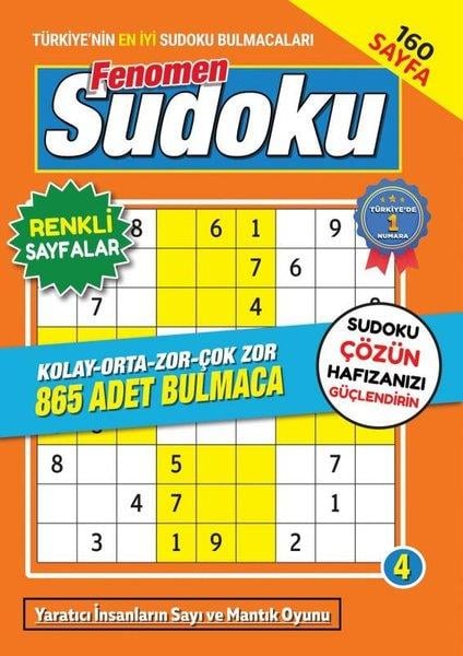 KolektifBilmece & Bulmaca KitaplarıFenomen Sudoku - 4