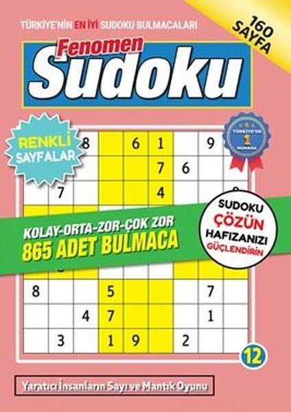 KolektifBilmece & Bulmaca KitaplarıFenomen Sudoku Bulmaca - 12