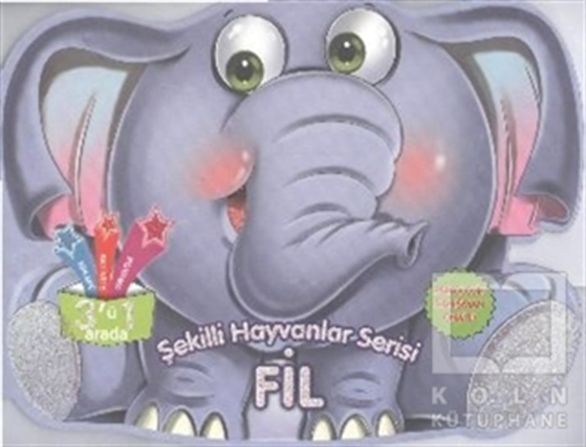 KolektifOkul Öncesi Şekilli KitaplarFil - Şekilli Hayvanlar Serisi