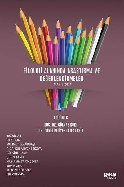 KolektifTarih KitaplarıFiloloji Alanında Araştırma ve Değerlendirmeler Mayıs 2021