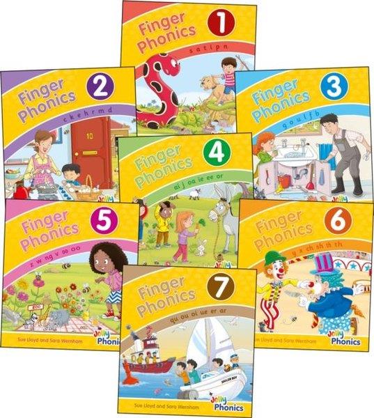 Sara WernhamChildren InterestFinger Phonics Books 1-7