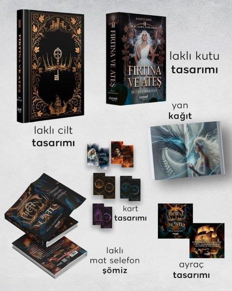 Selin DemirkıranFantastik Kitaplar & Fantastik RomanlarFırtına ve Ateş 2 - Kehanet Serisi Kutulu