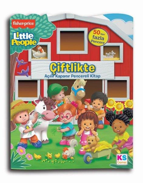 KolektifEgitim Etkinlik KitaplariFisher Prace Little People - Çiftlikte - Açılır Kapanır Pencereli Kitap