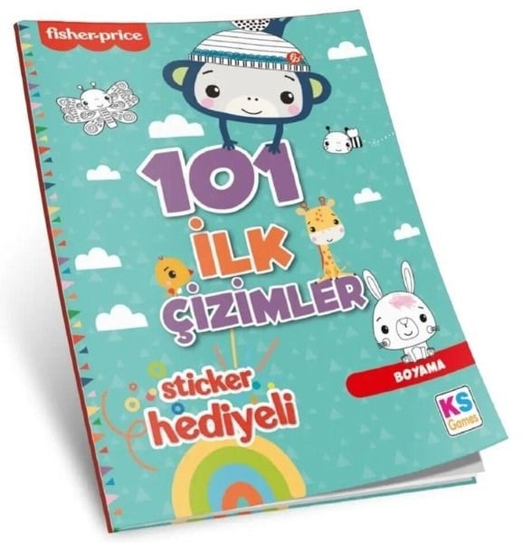 KolektifEgitim Etkinlik KitaplariFisher Price 101 İlk Çizimlerim Türkçe