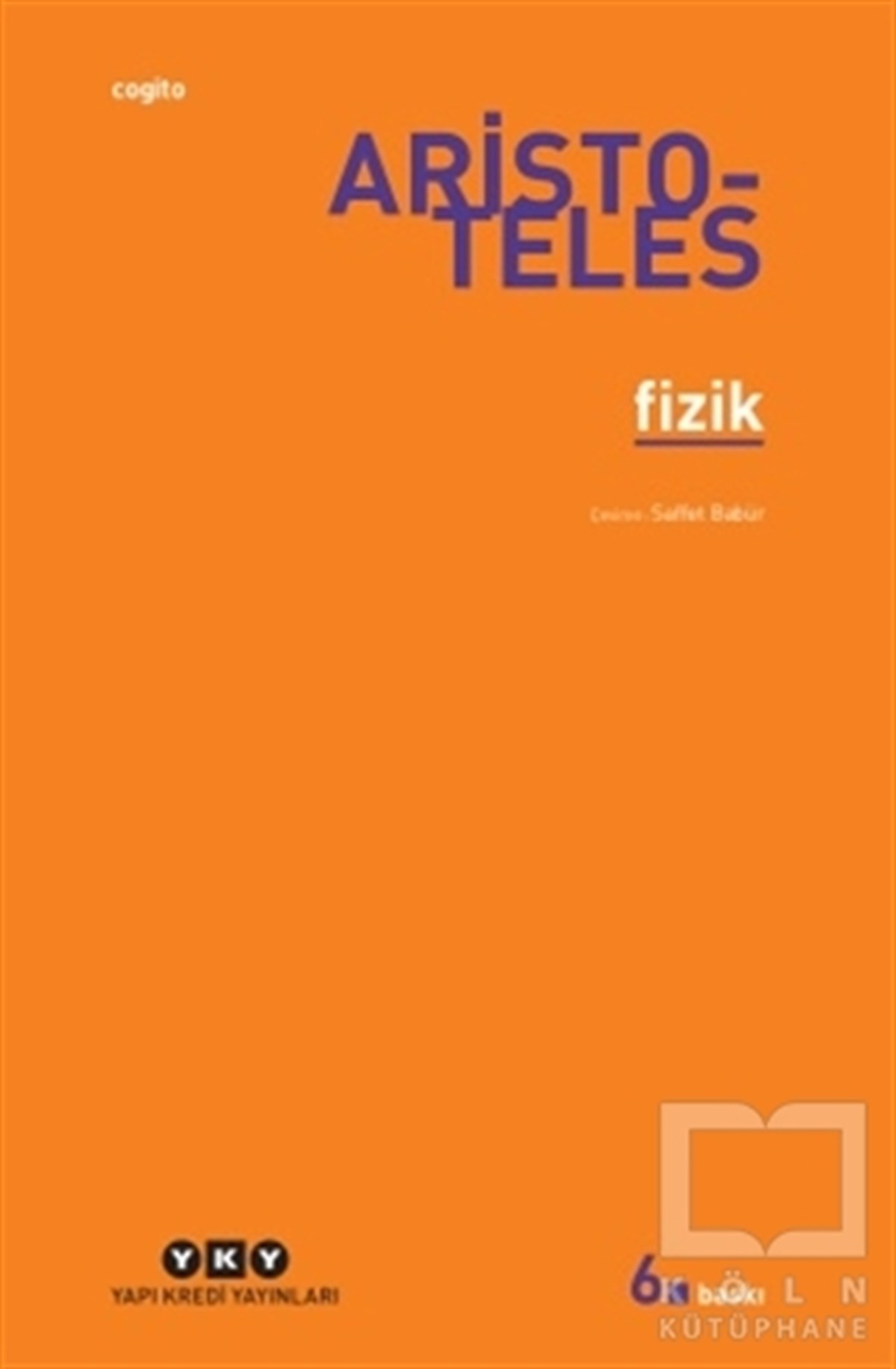 AristotelesDoğa Bilimleri KitaplarıFizik