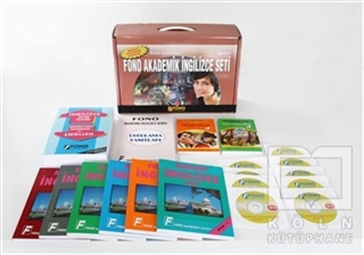 KomisyonDil ÖğrenimiFono Akademik İngilizce Seti (10 Kitap Takım + 9 CD)