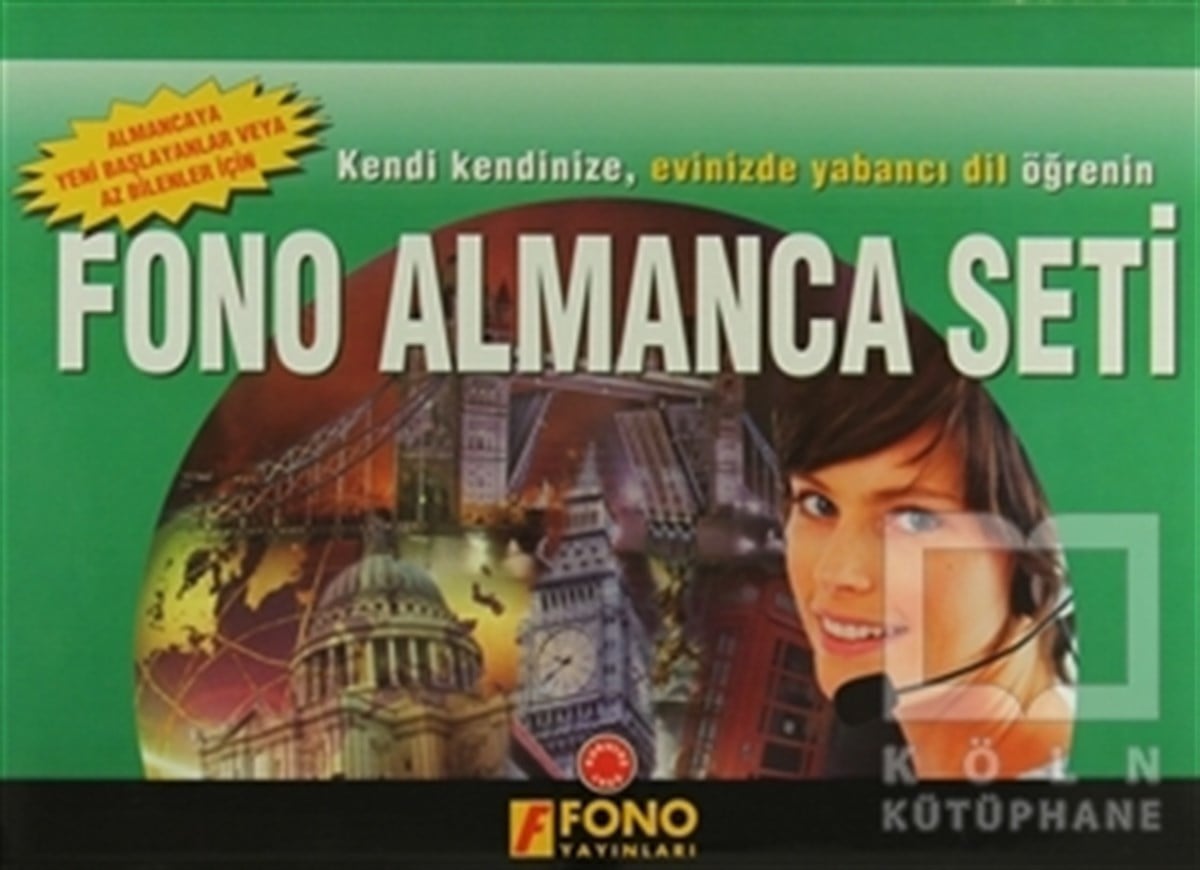 KolektifDil ÖğrenimiFONO Almanca Set (13 kitap + 10 CD)