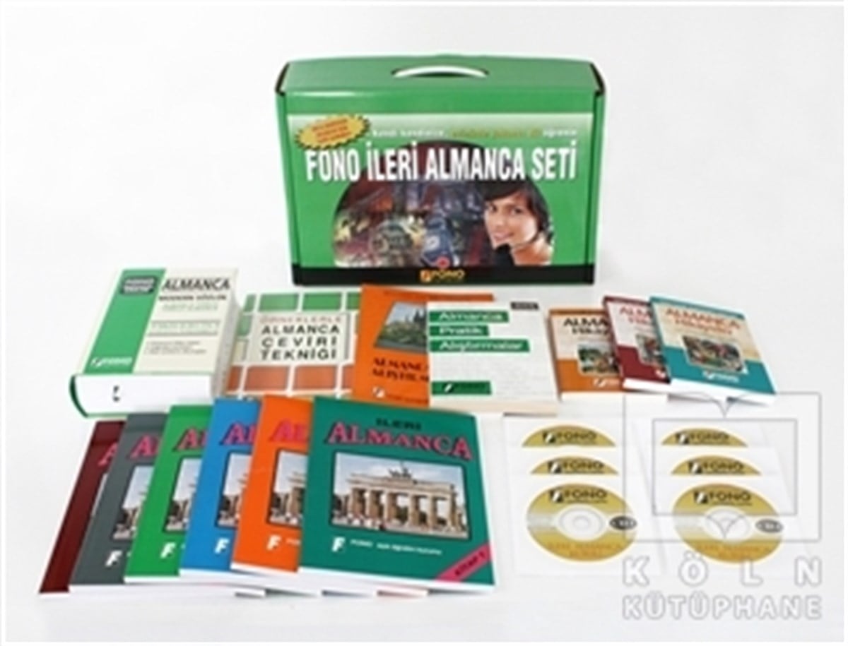 KolektifSözlükler ve Konuşma KılavuzlarıFono İleri Almanca Seti (12 Kitap - 6 CD)
