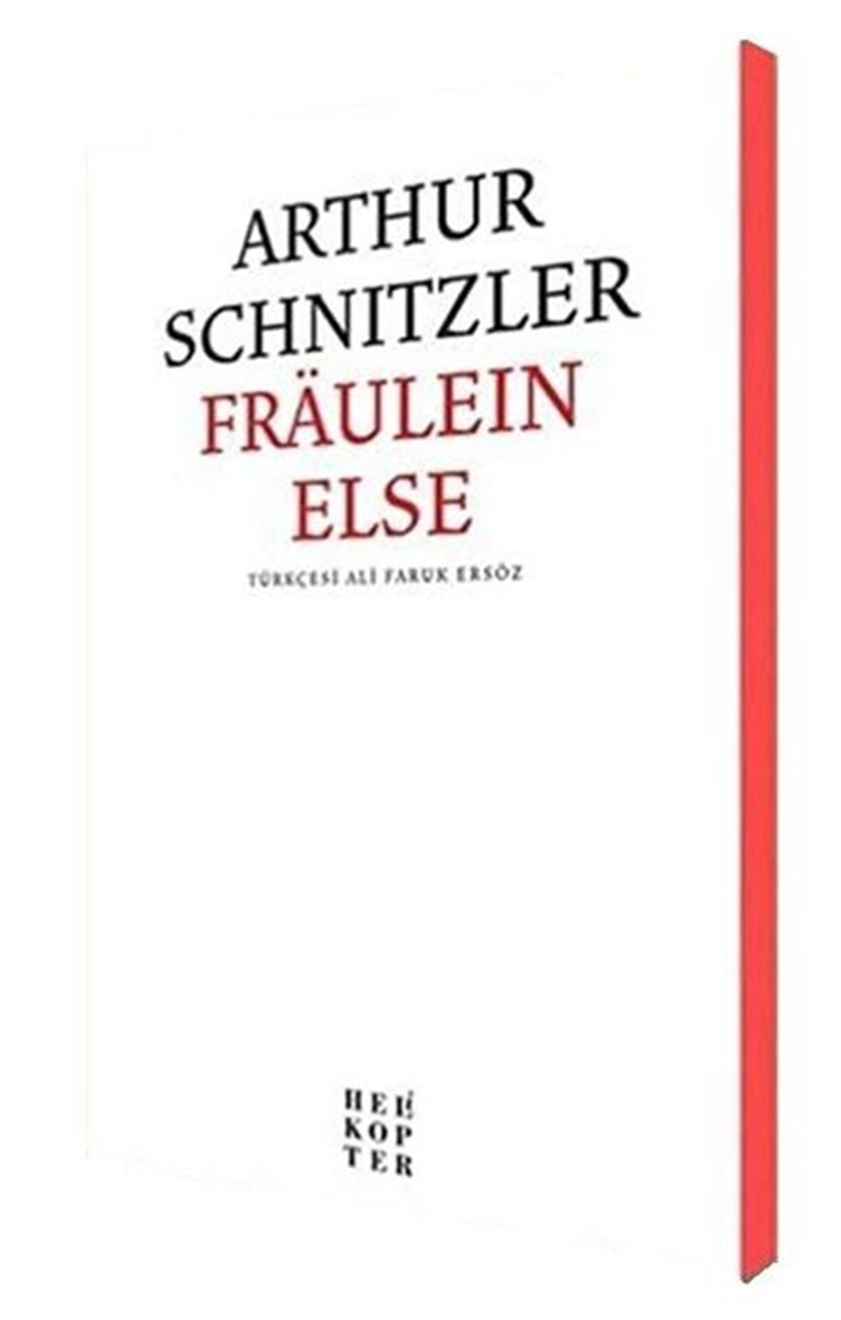 Arthur SchnitzlerDünya RomanFraulein Else