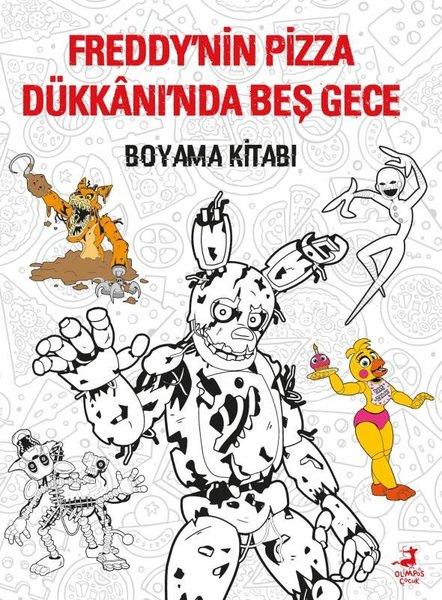 KolektifEgitim Etkinlik KitaplariFreddy'nin Pizza Dükkanı'nda Beş Gece - Boyama Kitabı