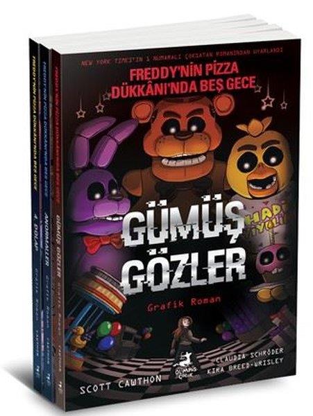 Diana CameroFantastik Kitaplar & Fantastik RomanlarFreddy'nin Pizza Dükkanında Beş Gece Çizgi Roman Serisi Seti - 3 Kitap Takım