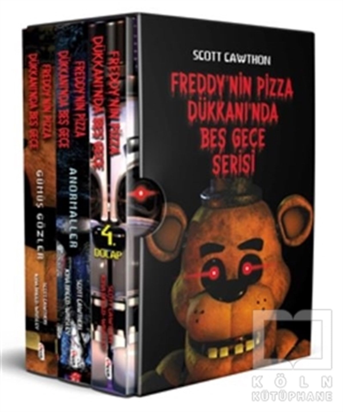Scott CawthonÇocuk RomanlarıFreddy'nin Pizza Dükkanı'nda Beş Gece Serisi Seti (3 Kitap Takım)