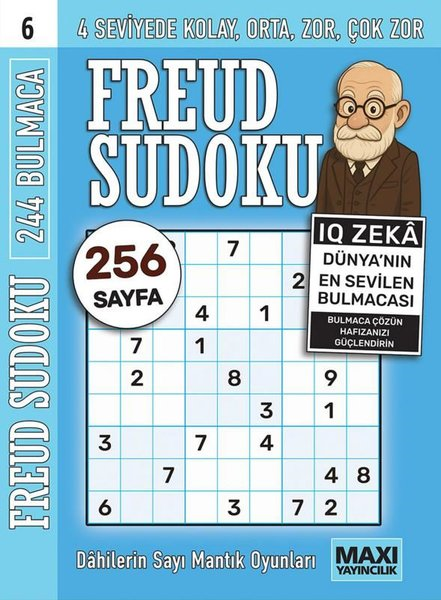 KolektifBilmece & Bulmaca KitaplarıFreud Sudoku 6