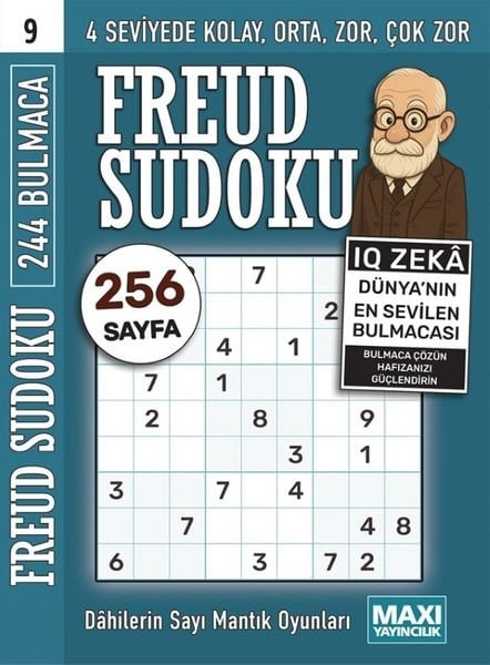 KolektifBilmece & Bulmaca KitaplarıFreud Sudoku 9