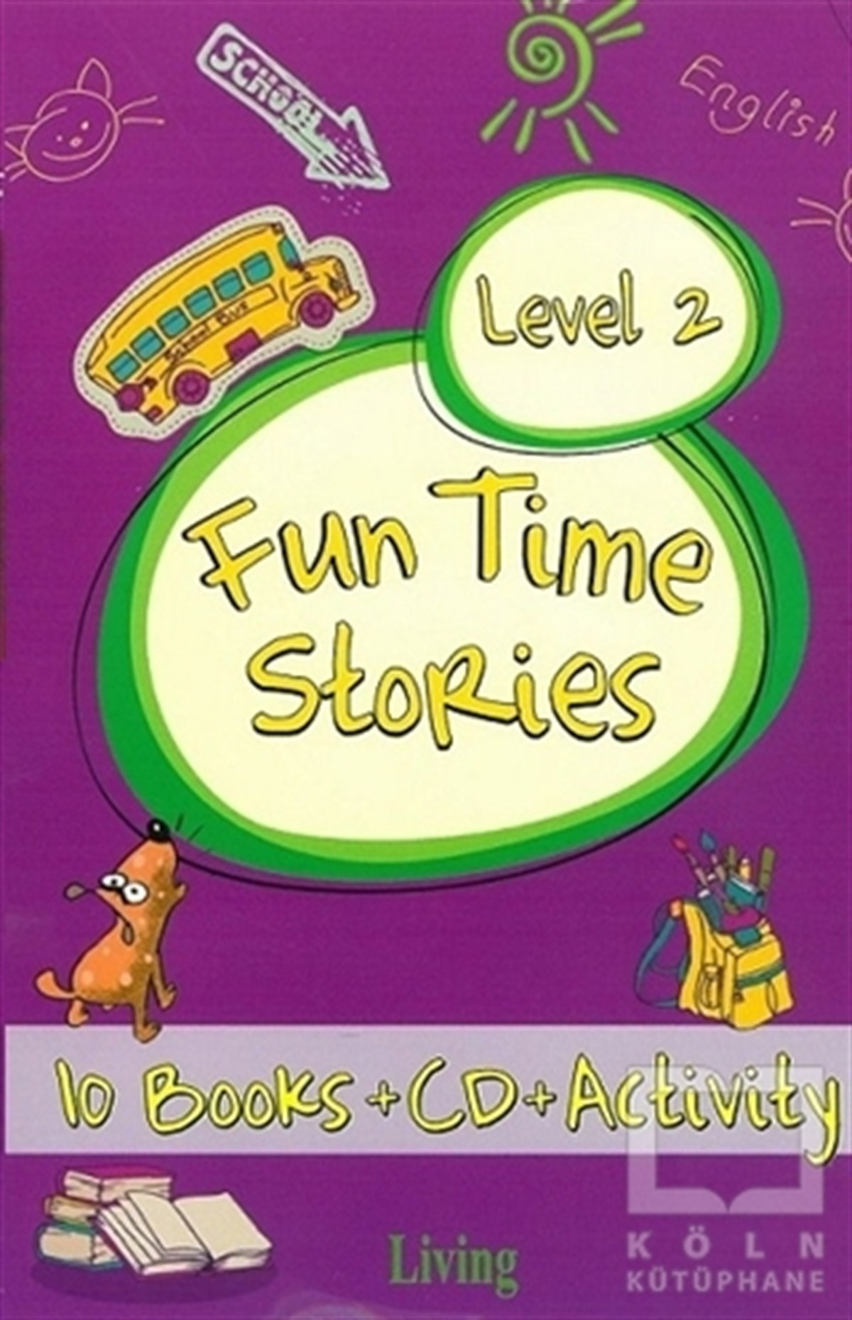 KolektifHikayelerFun Time Stories - Level 2 (10 Books+CD+Activity)